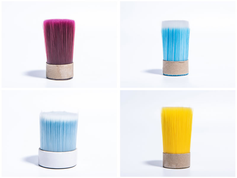 Tapered Solid Synthetic Filament for Paint Brush