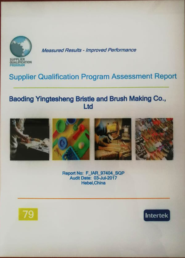 Supplier Qualification Assessment Report