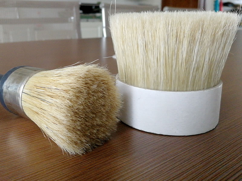 White Chungking Bleached Bristle Manufacturer