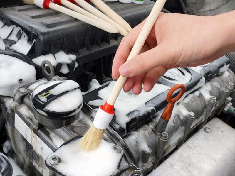 Interior detailing brushes, car interior brush, car interior detailing